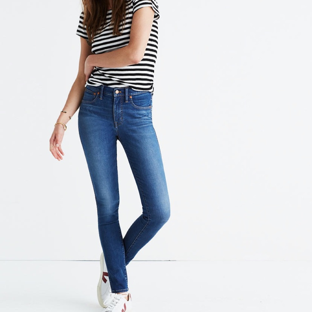 Madewell 9” High-Rise Skinny Jeans